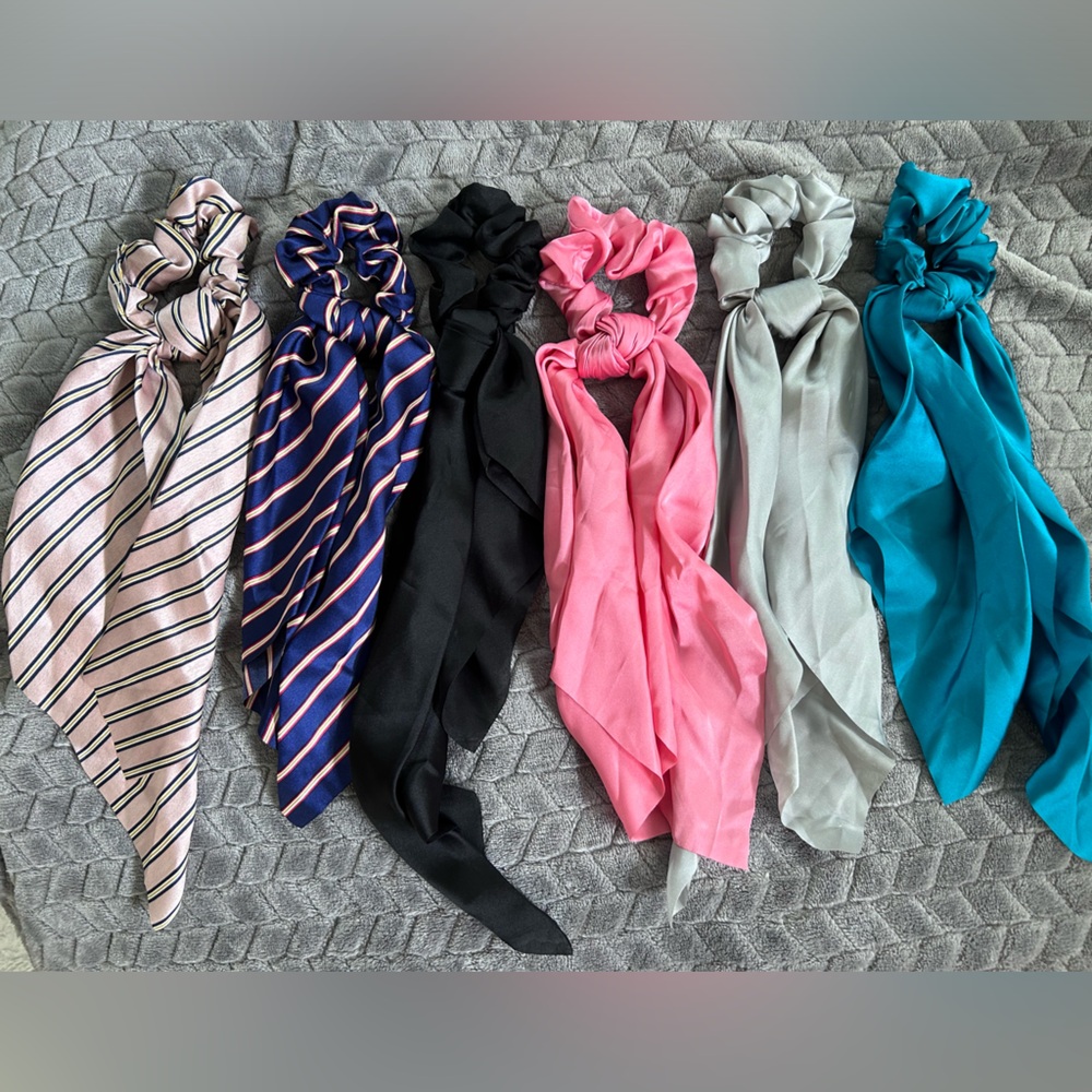 Six pack scrunchie bows